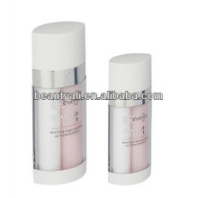 20ml 30ml 60ml garrafa airless de plástico de câmara dupla